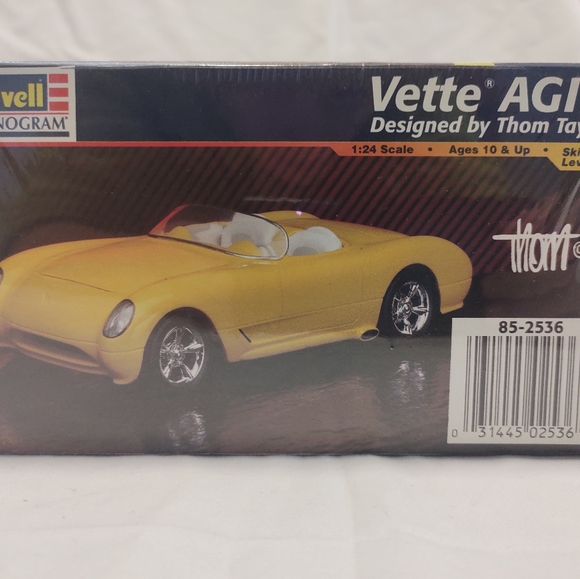 SEALED 1953 Corvette Revell Monogram Vette Agin - Picture 7 of 8